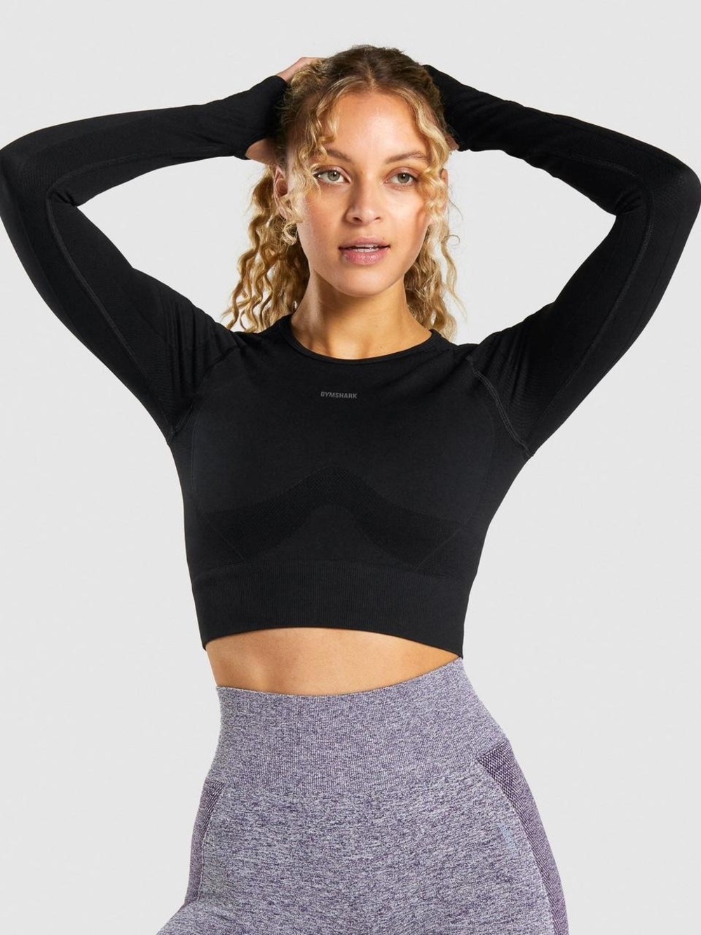 Gymshark Flex Long-Sleeve Crop Top